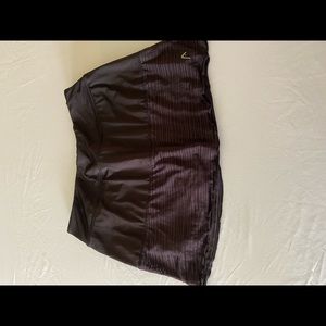 Black Head Tennis skirt with shorts